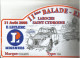 PLAQUE De RALLYE  TRIUMPH TR4 1964 MIGENNES LAROCHE Saint CYDROINE  2008  Dessin 2 CV CITROEN - Rally-affiches