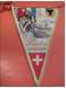 12  VELO Fietsvlaggen 1930à'50 Textiel Vaantje Fanion Wimpel Vlag Zwitserland Fanions Wimpels Tourisme Toerisme - Camping