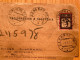 RUSSIA-1924, COVER CARD USED,  LENIN MOURNING IMPERF 6K  STAMP, AEPAXHA, KAMEHE  DEPAZHH.  4  CITY CANCEL - Lettres & Documents