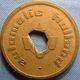 KB026-8b - AUTOMATIC HOLLAND 0 O'clock Hole - Dordrecht - B 22.0mm - Koffie Machine Penning - Coffee Machine Token - Firma's