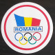 National Olympic Committee NOC ROMANIA, Sticker  Label - Apparel, Souvenirs & Other