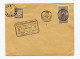 !!! CIE GALE TRANSSAHARIENNE, MISSION GRADIS, PLI TEMOIN DE SAVE (DAHOMEY) DU 1/1/1925 TAXEE A ORAN - Lettres & Documents