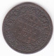 India-British 1/4 Anna 1882 Calcutta. Victoria Empress, En Cuivre, KM# 486 - Indien