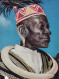 K.U.T. Kenya Uganda Tanzania PPC African Elder Traditional Costume 1975 HAGUE Netherlands UPU Weltpostverein (2 Scans) - Kenya, Uganda & Tanzania
