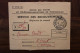 1959 Madagascar France Service Des Recouvrements Tamatave Paquets Cover Pour Eymet Mail - Lettres & Documents