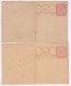 2 Diff., 6p & 8p Unused Postcard, Hyderabad, British India State, Cond., As Scan - Hyderabad