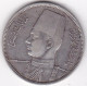 Egypte. 10 Piastres AH 1358 – 1939. Roi Farouk. En Argent. KM# 367 - Aegypten