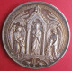 Médaille En  Argent 1873 , M. E. CLARY , Nièce De La Reine Désirée Clary De Suède & Norvège. Rare. - Royaux / De Noblesse