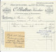 Dt- Reich (004556) Schmuckrechnung Straßburg C. Batzer, Kürschner, Vom 17.9.1917 Mit Umschlag - 1900 – 1949