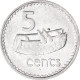 Monnaie, Fidji, 5 Cents, 1992 - Fiji