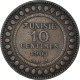 Monnaie, Tunisie, 10 Centimes, 1907 - Tunisia