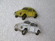 PIN'S   LOT  2 VOLKSWAGEN  COCCINELLE - Volkswagen