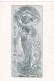 BUVARD (1) CHAMPAGNE THEOPHILE ROEDERER & Cie Art Déco Style MUCHA, Illustré Par Louis Théophile Hingre Superbe Et Rare - C