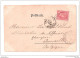 CPA Paris CHROMO LUXEMBOURG AVENUE DU PANTHEON + Stamp Used C 1902 ? EARLY UNDIVIDED BACK Used - Koninklijke Familie
