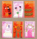 Hong Kong 2013 S#1578-1584 Chinese & Western Wedding Customs Set+M/S MNH Costume Love Heart Tea Cake Flower Rose Custom - Ongebruikt