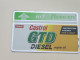 United Kingdom-(BTA088)-CASTROL-GTD-DIESEL-(10units)(131)(410M70916)-price Cataloge15.00£-mint+1card Prepiad Free - BT Emissions Publicitaires