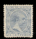 Edifil 221 (*) Mng  25 Cts. Azul  Alfonso XIII "El Pelón"  1889/1901  NL1119 - Nuevos