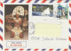POLYNESIE /LETTRE N°408+N°477- Courrier  Pour  SALON DE PCE - Cartas & Documentos