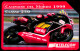 G 1110 C&C 3184 SCHEDA TELEFONICA USATA APRILIA CAMPIONE DEL MONDO 1999 VARIANTE FALLA ROSA - Erreurs & Variétés