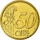 Italie, 50 Euro Cent, 2003, FDC, Laiton, KM:215 - Italia