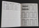 La Liga, Primera Division Season 1990/91, Football  fussball Futebol Soccer Calcio Spain, Booklet 10.4 X 7.8 Cm   SL-1 - Bücher