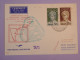 BS17  SAAR  BELLE LETTRE 1956 1ER VOL LUFTHANSA  A DAKAR SENEGAL + AFFR. PLAISANT++ ++ - First Flight Covers