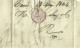 1824 FAMILLE PROTESTANTISME  LETTRE Sign. H.E. Horace Emile Say ECONOMISTE Paris Pour Michel Delaroche   Le Havre - Documents Historiques