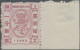 China - Shanghai: 1877, Small Dragon 1 Ca. Rose Engraved Perf. 12 1/2, A Bottom - Other & Unclassified