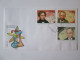 Cuba Premier Jour Enveloppe 1994:Celebrites De La Science/Cuba First Day Cover 1994:Celebrities From Science - Brieven En Documenten