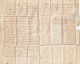 Delcampe - 1833 - Grd Cachet STRASBOURG Fleurons Sur Lettre Pliée Avec Corresp Familiale De 3 P. Vers SCHLESTADT, Séléstat, France - 1801-1848: Vorläufer XIX