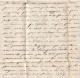 Delcampe - 1825 - Lettre Pliée Avec Corresp De 2 P. De PARIS, Université De France Vers Noyers, Yonne - P Rouge Ds Triancle Ouvert - 1801-1848: Précurseurs XIX