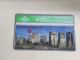 United Kingdom-(BTA110)-HERITAGE-stonehenge-(187)(50units)(508E91783)price Cataloge8.00£-mint+1card Prepiad Free - BT Advertising Issues