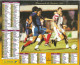 CALENDRIER 1998  FOOTBALL  FRANCE Guerin Micoud Ziani Lecluze Fisher Raï - Groot Formaat: 1991-00