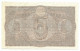5 LIRE BANCO DI NAPOLI FEDE DI CREDITO 01/10/1870 SPL+ - Sonstige & Ohne Zuordnung