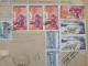 BS18 AEF CONGO BELLE LETTRE MARITIME PRIVEE RR 1959 POINTE NOIRE  A PARIS FRANCE +BANDE VERT. DU 200 F  AF. FLAMBOYANT - Covers & Documents