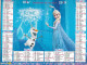 CALENDRIER 2019 LA REINE DES NEIGES  DISNEY - Groot Formaat: 2001-...