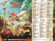 CALENDRIER 2016 PLANES  DISNEY - Tamaño Grande : 2001-...