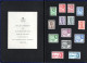 SOMALILAND, CONGRESSO POSTALE UNIVERSALE PARIGI 1947, FOLDER CON 2 SERIE MH* - Somaliland (Protectoraat ...-1959)