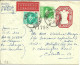 India > Postwaardestukken > Omslagen Expresse Omslag Met 2 Postzegels Burgwah 26-V-60 (10813) - Briefe