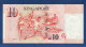 SINGAPORE - P.40 – 10 Dollars ND 1999 UNC, S/n 0AS224125 - Singapur