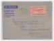 Indien (004800) Aerogramm, Air Mail Ganzsache Gelaufen 1961?? - Corréo Aéreo