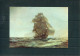 1984 Denmark EBELTOFT Last Voyage Of Fregatten Jylland Signed PAQUEBOT Ship Postcard. Slania - Covers & Documents