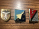 Delcampe - Env. 142 INSIGNES INSIGNE MILITAIRE DRAGO FRAISSE PINS TROUPES ARMEE COLLECTION LOT - Autres & Non Classés