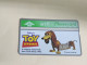 United Kingdom-(BTA149)Disney's Toy-2 Slinky Dog-(248)(20units)(642A32568)price Cataloge 3.00£-used+1card Prepiad Free - BT Emissioni Pubblicitarie