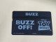 United Kingdom-(BTA150)Disney's Toy-3 BUZZ-(252)(20units)(642K61697)price Cataloge 3.00£ Used+1card Prepiad Free - BT Emissions Publicitaires