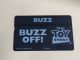 United Kingdom-(BTA150)Disney's Toy-3 BUZZ-(254)(20units)(662A11002)price Cataloge 3.00£ Used+1card Prepiad Free - BT Publicitaire Uitgaven