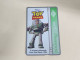 United Kingdom-(BTA150)Disney's Toy-3 BUZZ-(255)(20units)(662A36901)price Cataloge 3.00£ Used+1card Prepiad Free - BT Emissioni Pubblicitarie