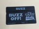 United Kingdom-(BTA150)Disney's Toy-3 BUZZ-(256)(20units)(623B37095)price Cataloge 3.00£ Used+1card Prepiad Free - BT Emissions Publicitaires