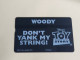 United Kingdom-(BTA151)Disney's Toy-4 WOODY-(257)(20units)(662B41661)price Cataloge 10.00£ Used+1card Prepiad Free - BT Publicitaire Uitgaven