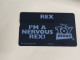 United Kingdom-(BTA153)Disney's Toy-6-REX-(265)(20units)(622L75622)price Cataloge 8.00£ Mint+1card Prepiad Free - BT Advertising Issues